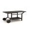 Forge adour table roulante noir acier